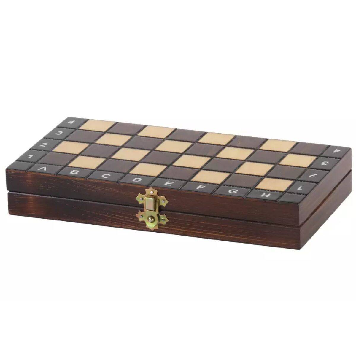 Juego de ajedrez de viaje 3 en 1: ajedrez/damas/blackgammon - Imagen 5