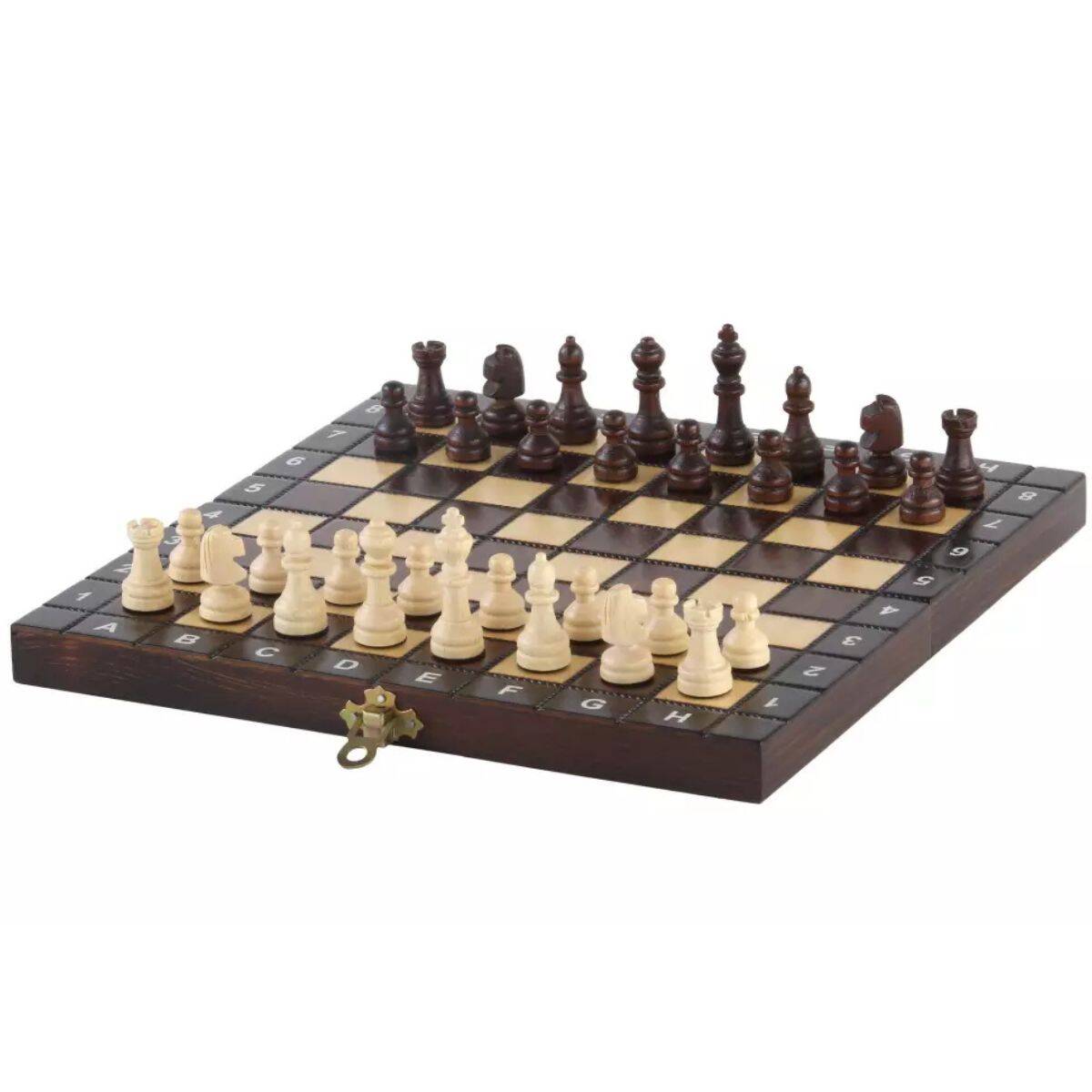 Juego de ajedrez de viaje 3 en 1: ajedrez/damas/blackgammon