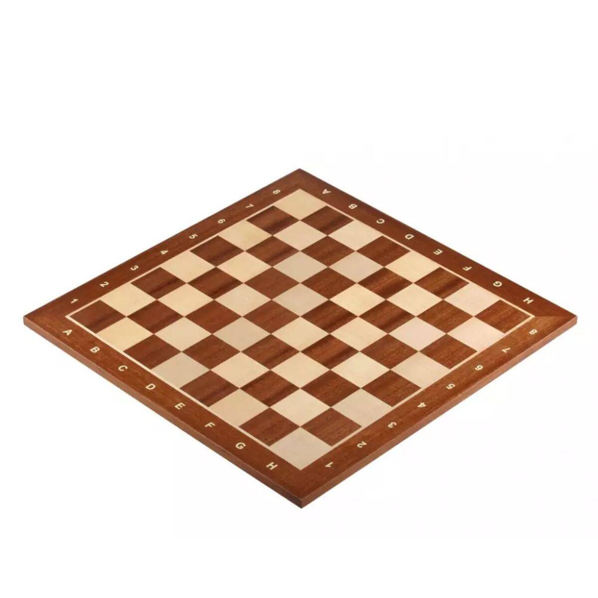 Tablero de ajedrez de madera Caoba y Sapeli